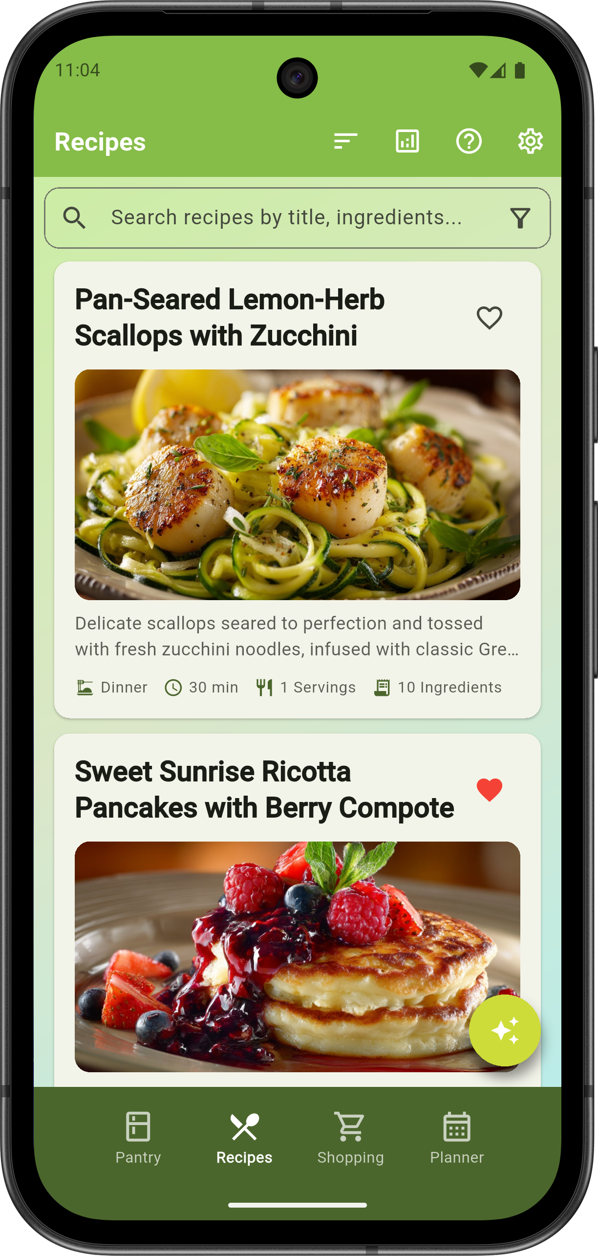 AI recipes